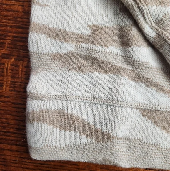 PrAna Snowbound Sweater NWT size XL tan beige recycled wool - Picture 3 of 14